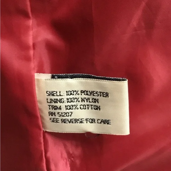 MISTY HARBOR HOODED RAIN JACKET - SZ SMALL - Picture 11 of 13